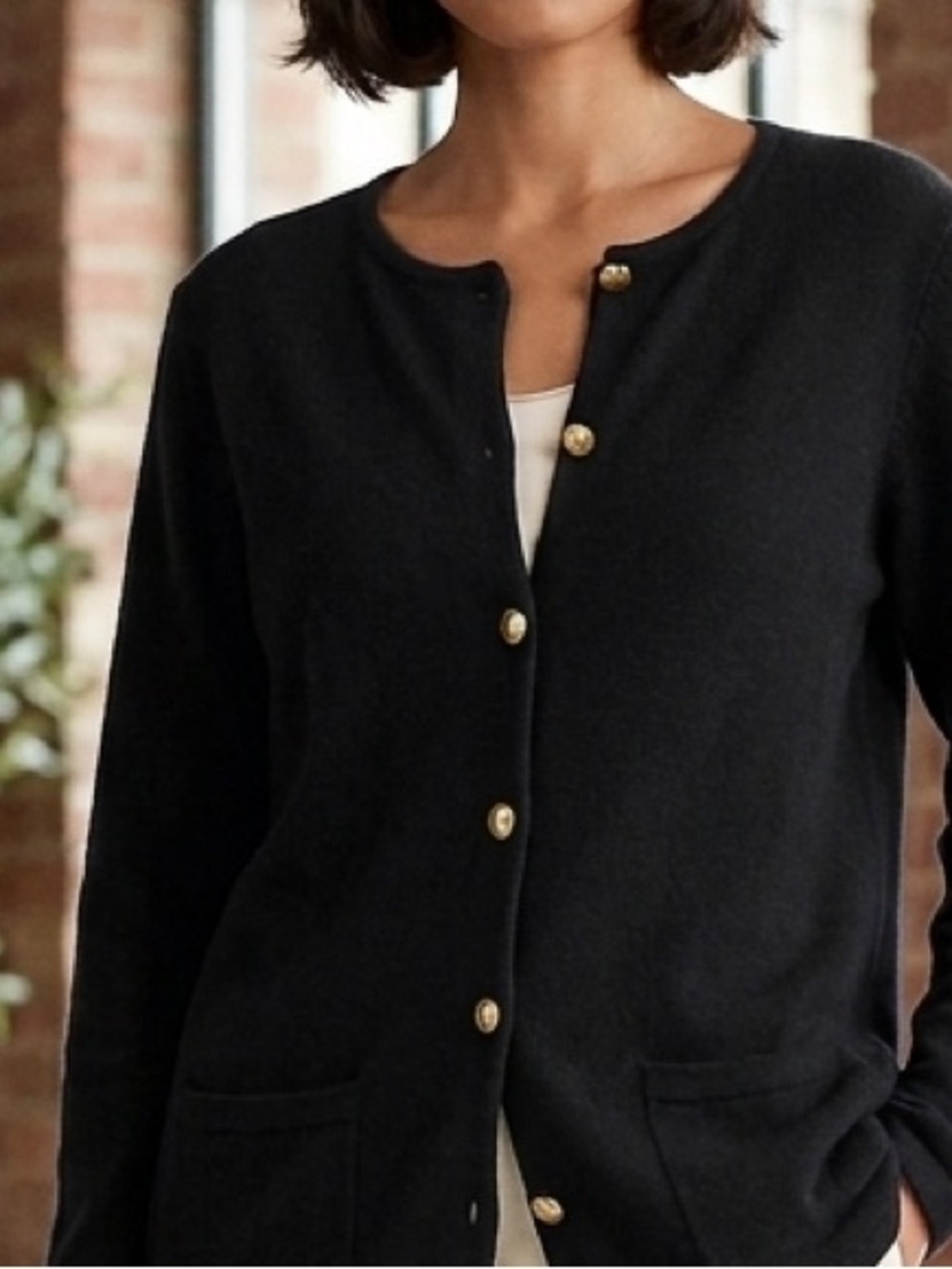 Talbots Merino Wool Cardigan